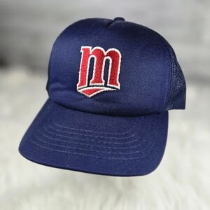 Vintage Minnesota Twins Foam Trucker Hat